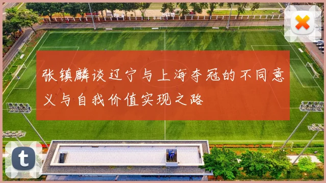 张镇麟谈辽宁与上海夺冠的不同意义与自我价值实现之路