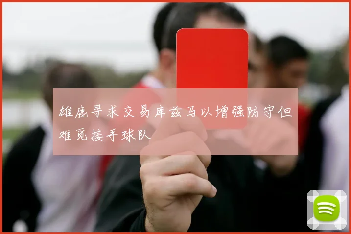 雄鹿寻求交易库兹马以增强防守但难觅接手球队